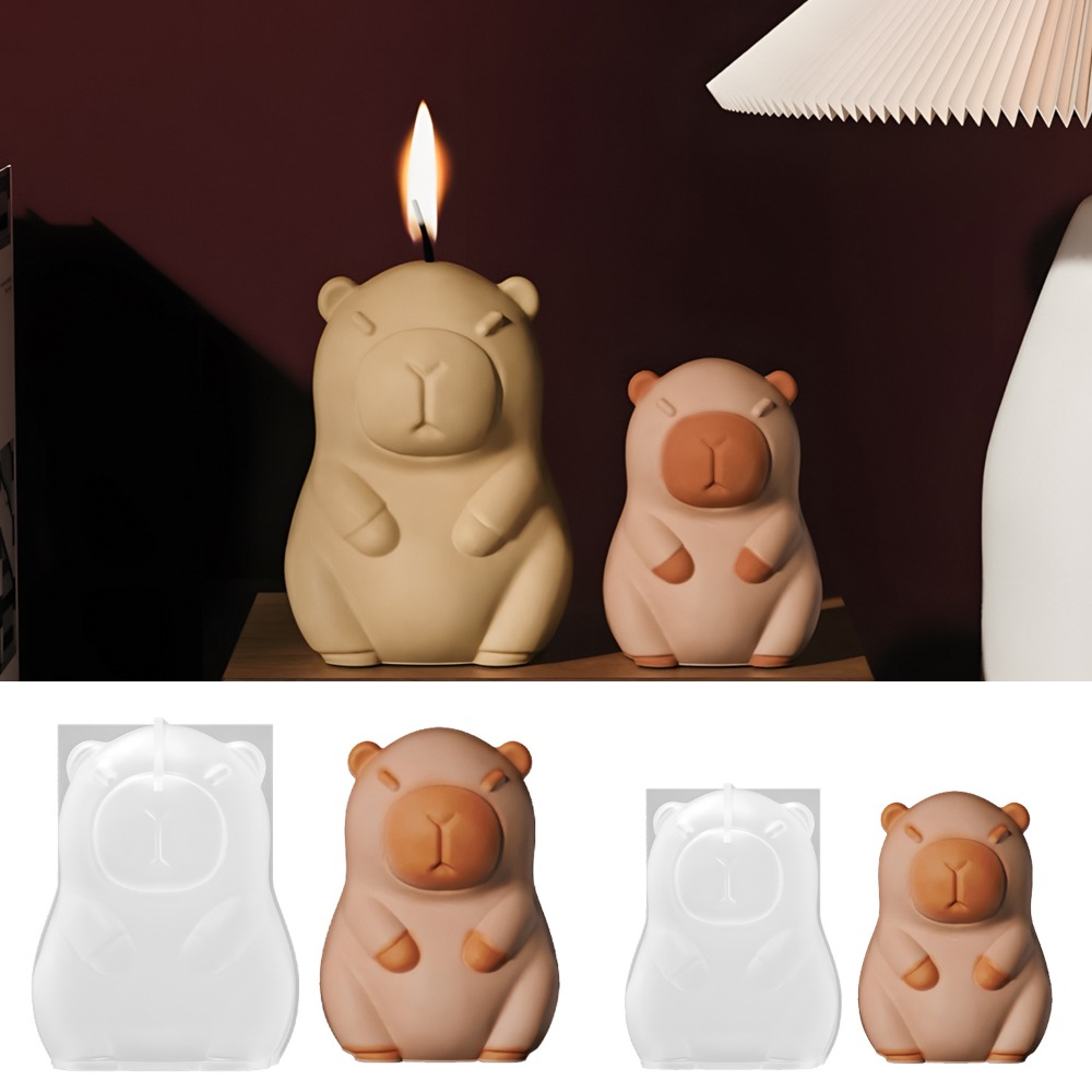 Candle Supplies In Bulk - Capibara in piedi candela profumata stampo