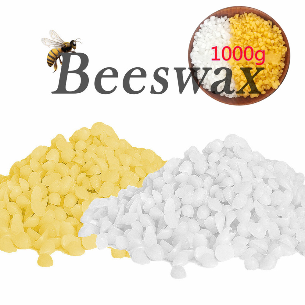 Candle Supplies Beeswax - 1000g cera d'api naturale pura 100%