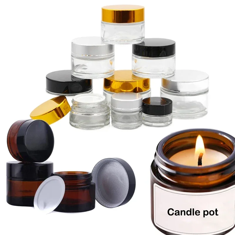 5 pezzi 5g-100g mini barattoli - Candle Supplies Glass Jars recensione e prezzo