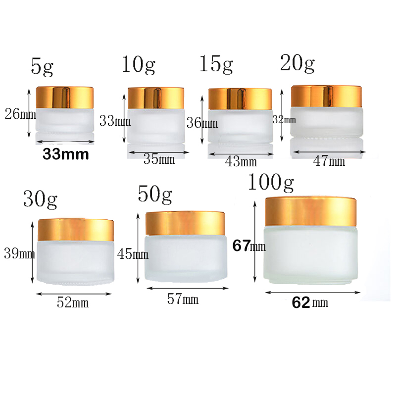 5 pezzi 5g-100g mini barattoli - Candle Supplies Glass Jars recensione e prezzo