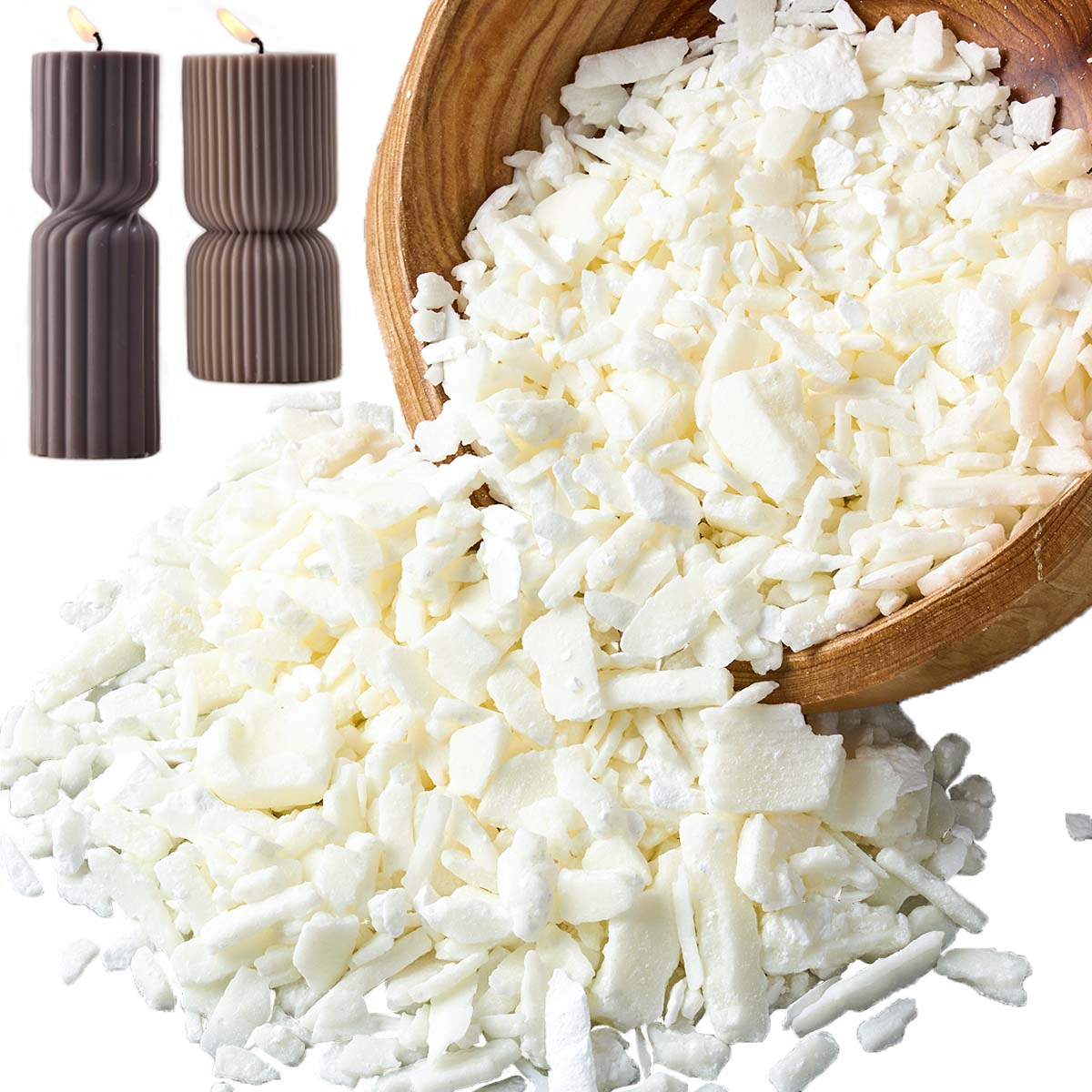 1 libbra di cera di soia bianc - Candle Supplies In Bulk recensione e prezzo