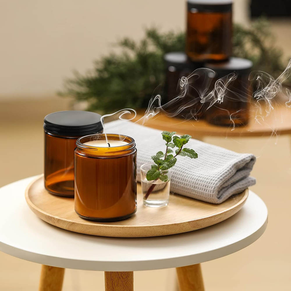 Barattoli in Vetro Ambrato da  - Candle Supplies Glass Jars recensione e prezzo