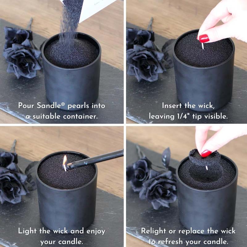Sabbia Nera per Candele con St - Candle Supplies In Bulk recensione e prezzo