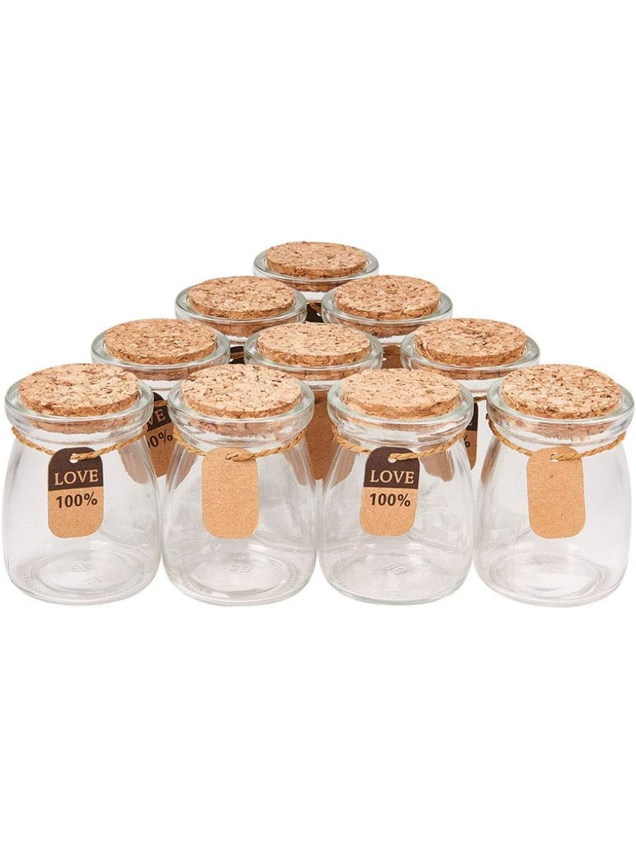 Confezione da 10 vasetti in ve - Candle Supplies Glass Jars recensione e prezzo