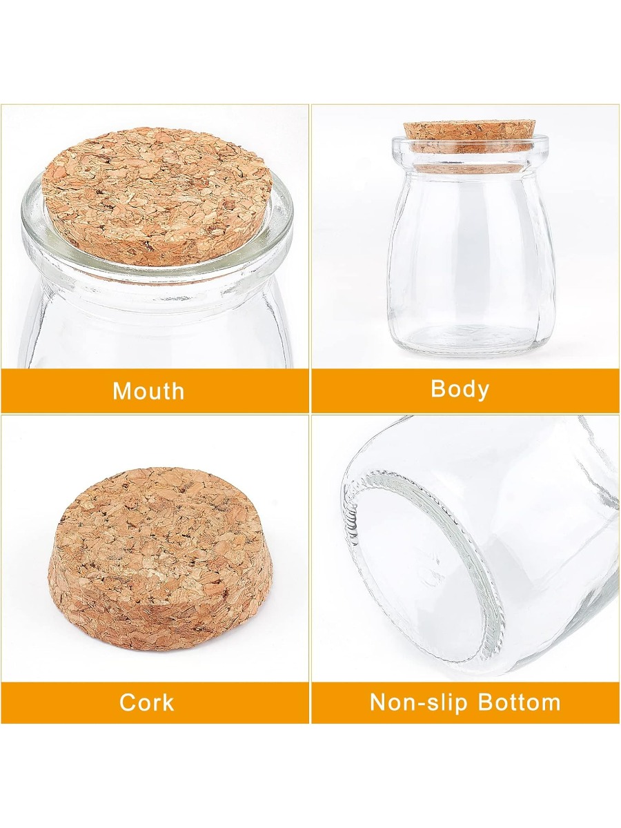 Confezione da 10 vasetti in ve - Candle Supplies Glass Jars recensione e prezzo