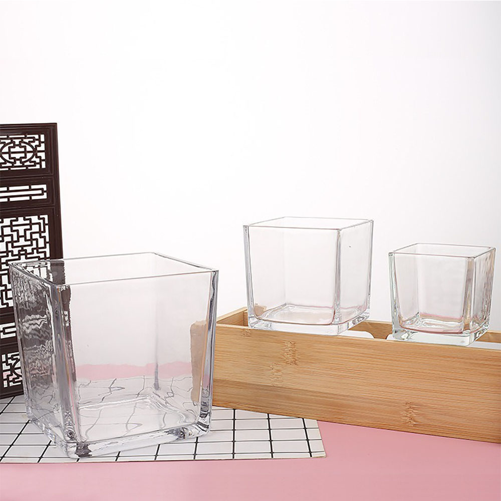 Candeliere quadrato geometrico - Candle Supplies Glass Jars recensione e prezzo
