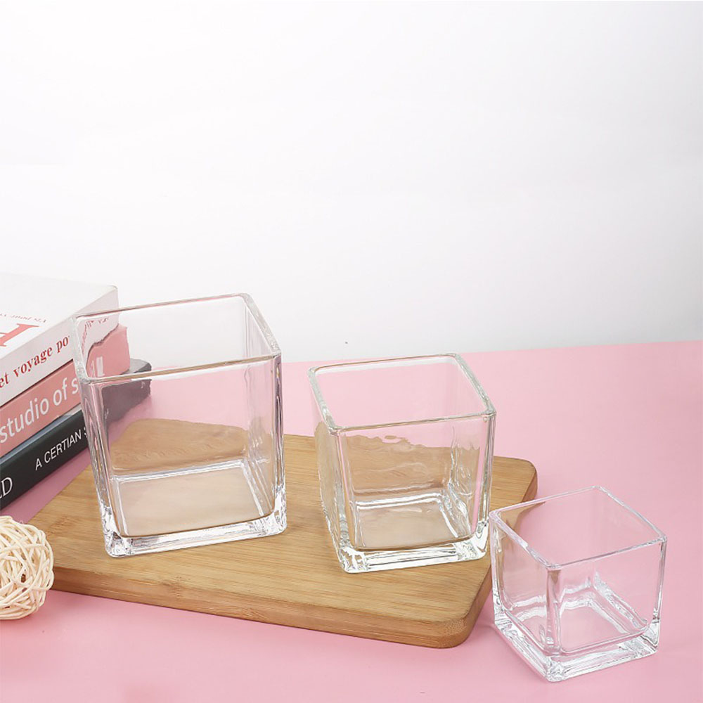 Candeliere quadrato geometrico - Candle Supplies Glass Jars recensione e prezzo